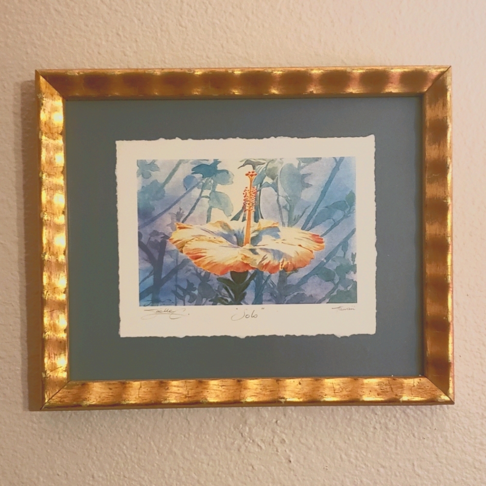 Hawaiian Hibiscus Water Color